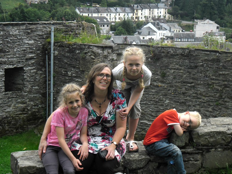 Op het kasteel van Bouillon