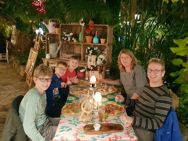 Uit eten bij Nonna's