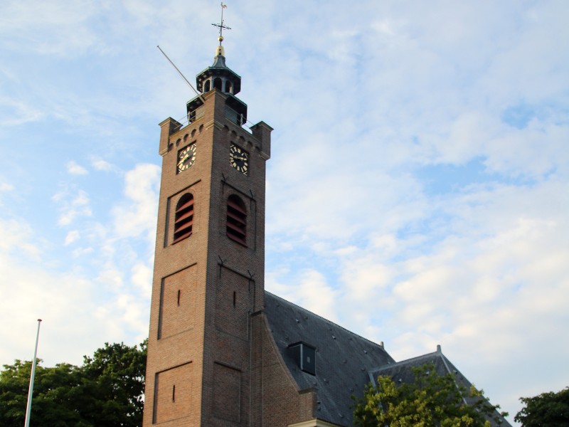 De kerktoren van Burgh Haamstede
