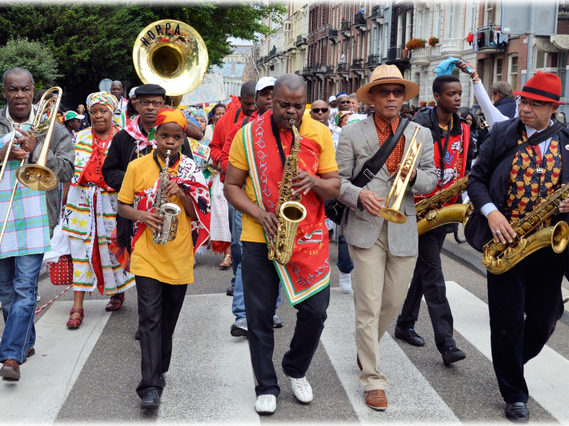 Het Keti Koti festival in Paramaribo