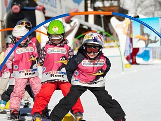 Skiën bij Kirchleitn