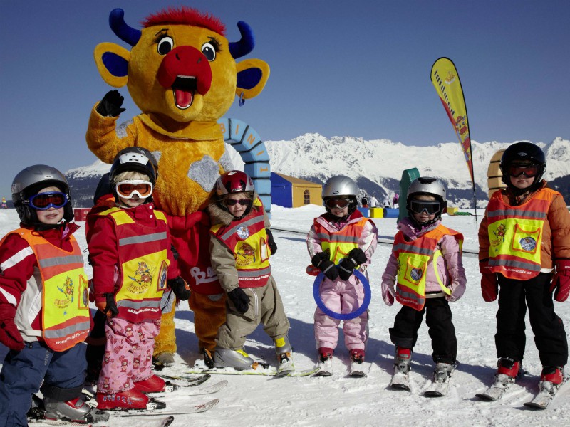 Berta de mascotte in Fiss-Ladis