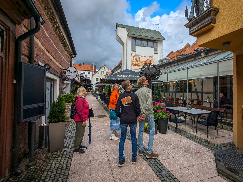 Het gezelligste straatje met restaurantjes in Klaipėda