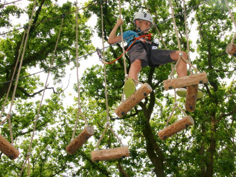 Op parcours drie is het wiebelen geblazen