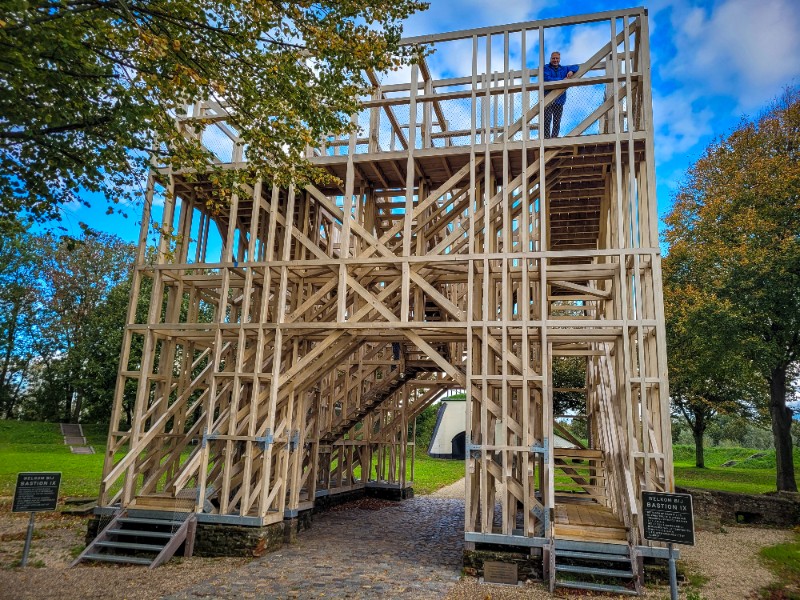 Klimtoestel bij Bastion IX