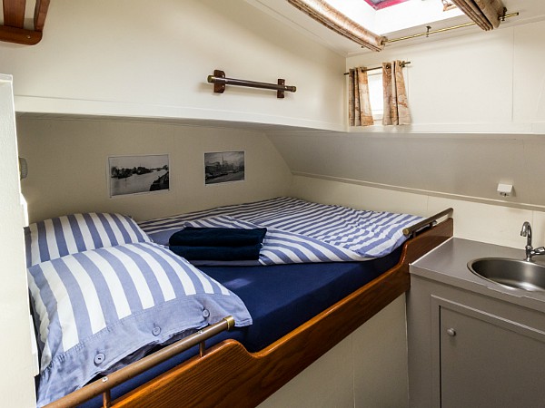 Heerlijk in slaap vallen op het kabbelende water....