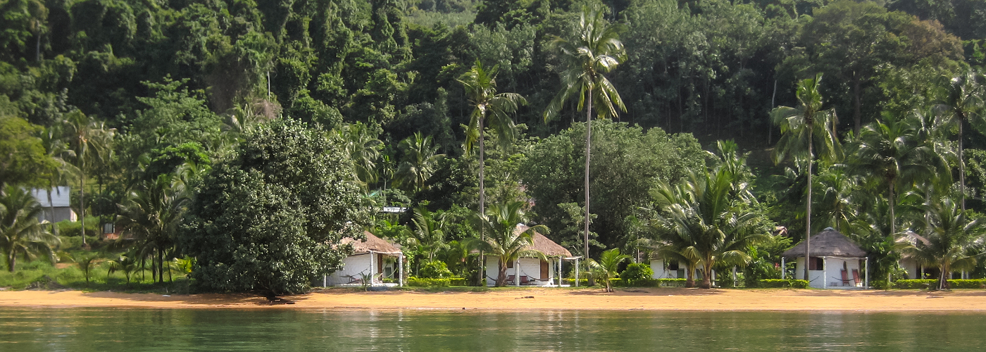 Strand bij Koh Chang waar wij heerlijk hebben gezwommen