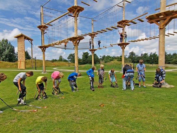 klimpark bij het vakantiepark