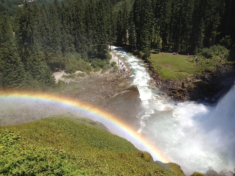 Krimml Wasserfälle National Park Hohe Tauern Oostenrijk