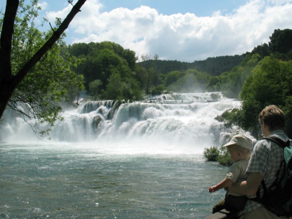 Genieten van de Krka watervallen