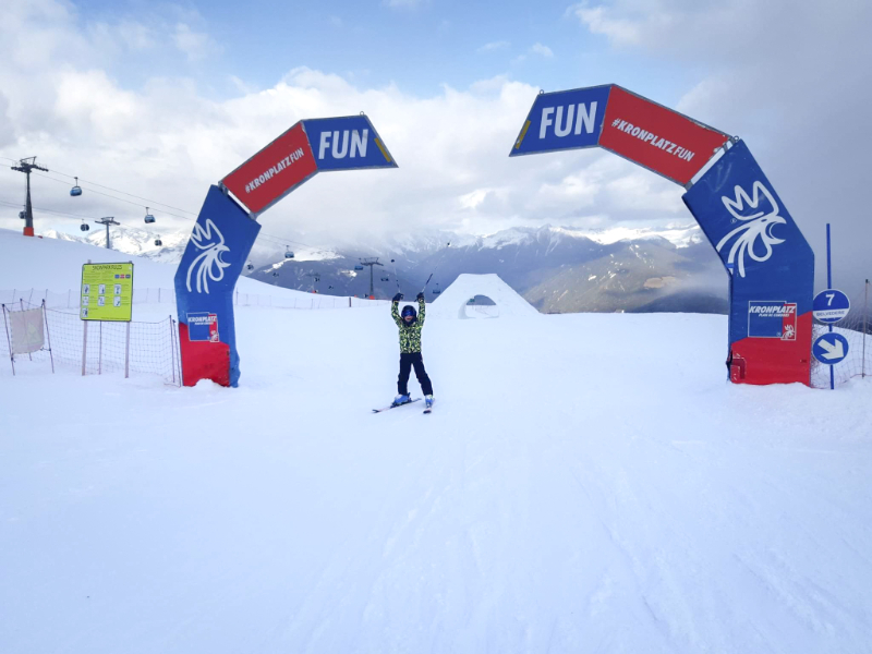 Funpark in Kronplatz, onderdeel van de Italiaanse Dolomiti Superski en op een half uur rijden met de auto vanaf Boerderij Mudlerhof