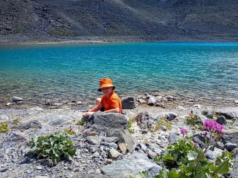Lac Blanc bij Val Thorens