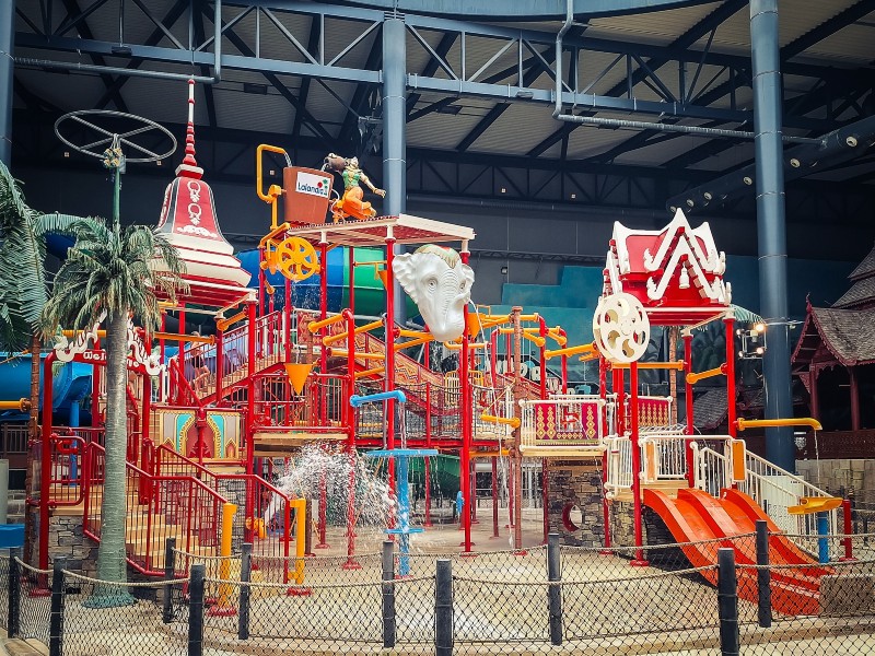 Waterpark in zijn geheel