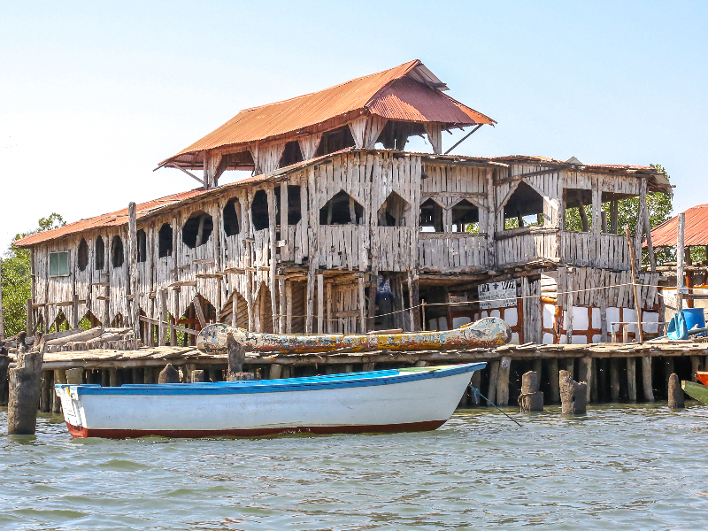 Lamin Lodge in Gambia.