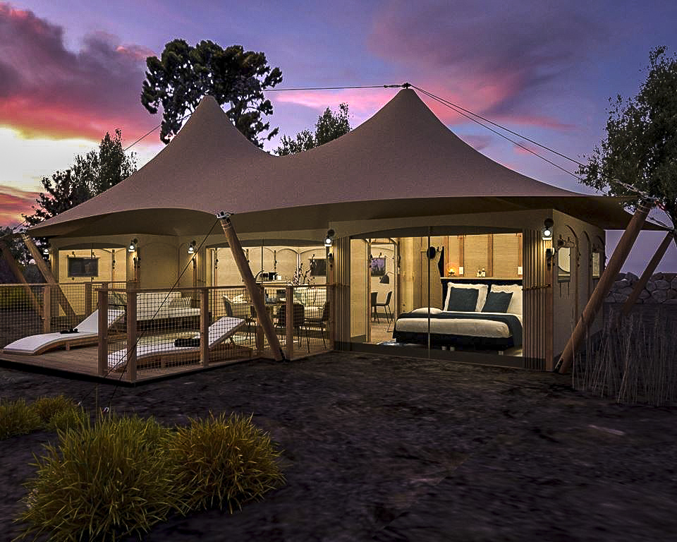 Luxe tent van Landal glamping Neufchateau