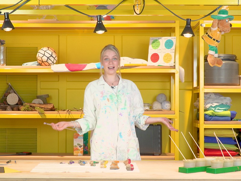 Landal TV knutsel opdracht