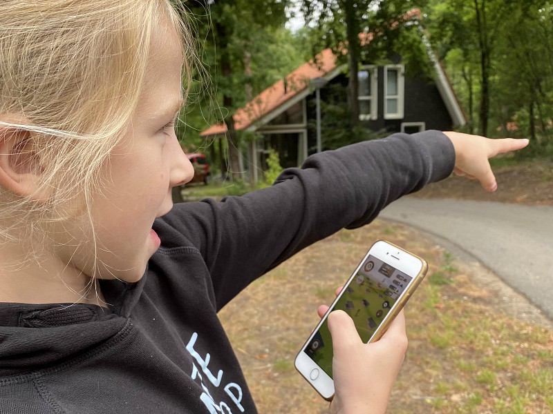 Lara speelt de Adventure game