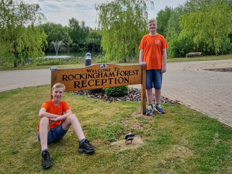 De receptie van Landal Rockingham Forest in Engeland