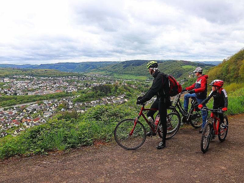 Prachtige uitzichten tijdens het fietsen of wandelen op de Warsberg