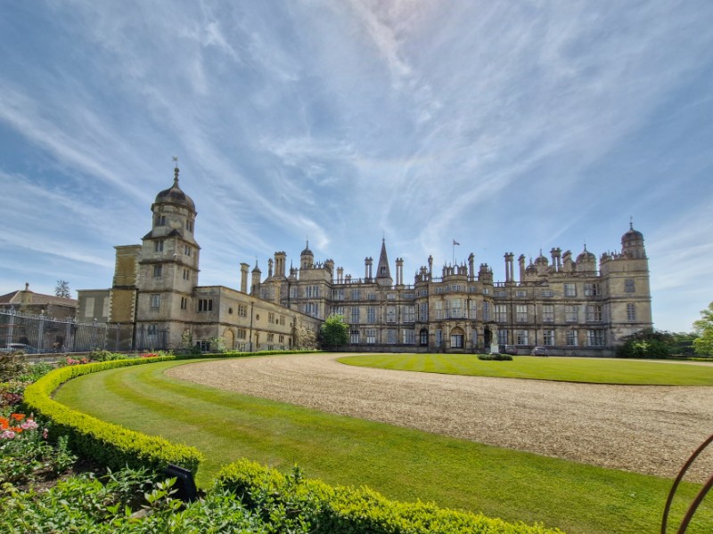 Het indrukwekkende landhuis Burghley House