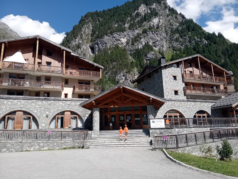 Le Hauts de la Vanoise, entree