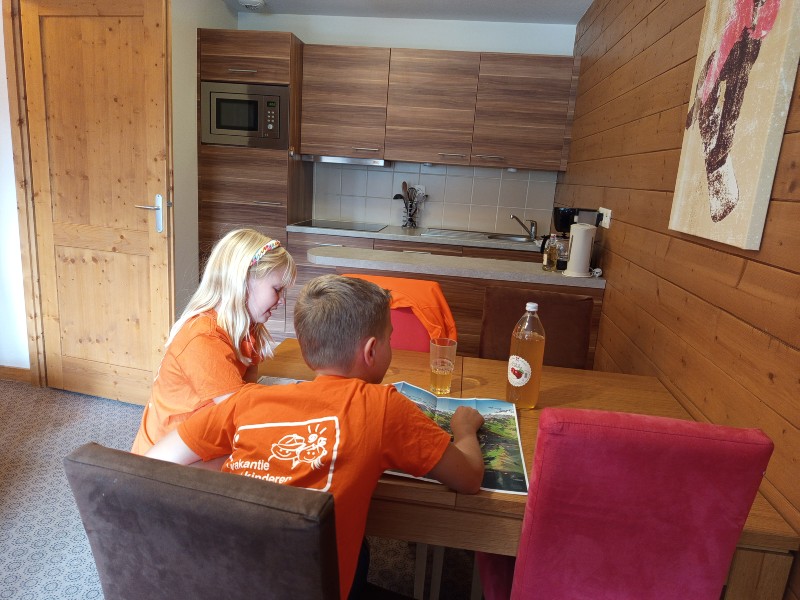 Le Hauts de la Vanoise, woonkamer appartement 