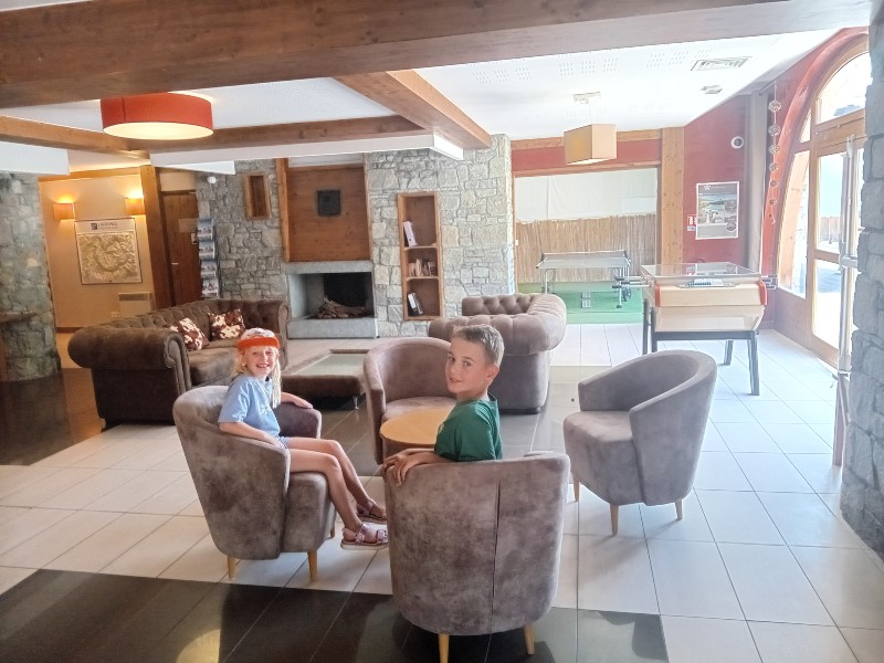 Les Hauts de la Vanoise, lobby