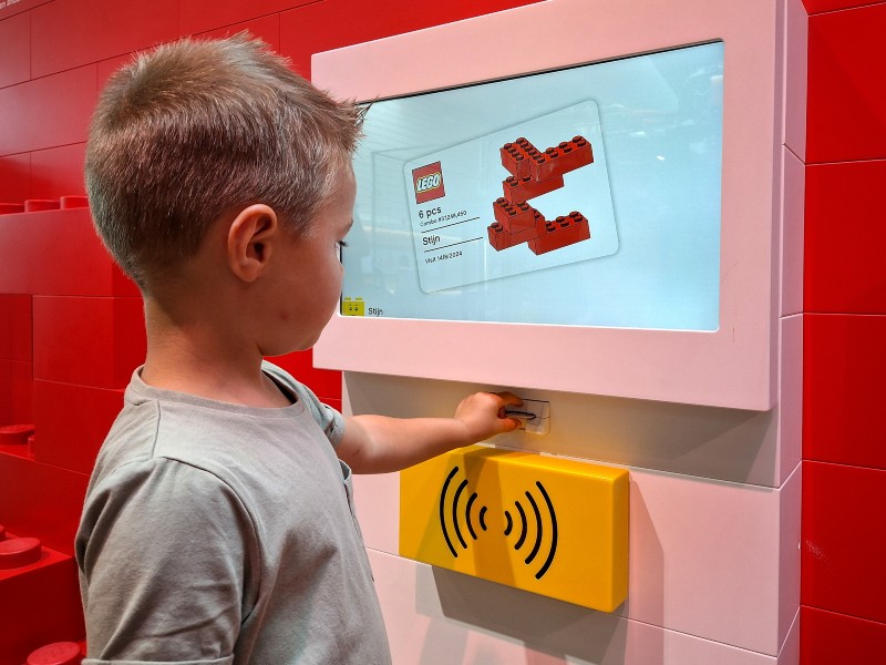 De code op het pasje geeft toegang tot de online omgeving