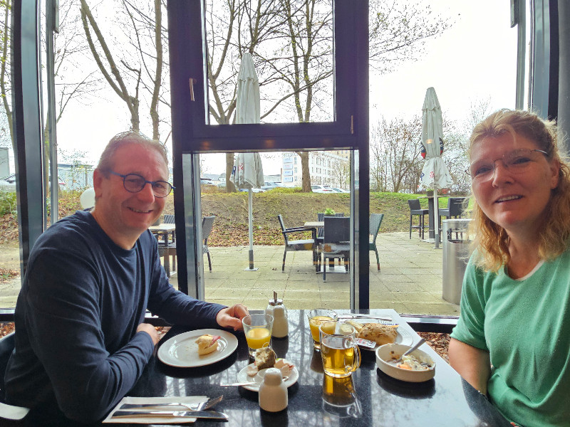 Lekker ontbijt bij het Leonardo hotel