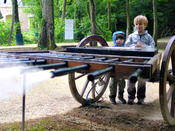 Leonardo's kanon bij Manois de Clos Lucé