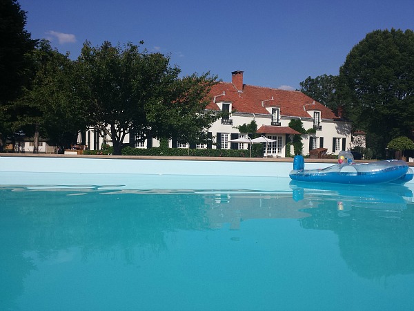 Domaine les Gandins zwembad