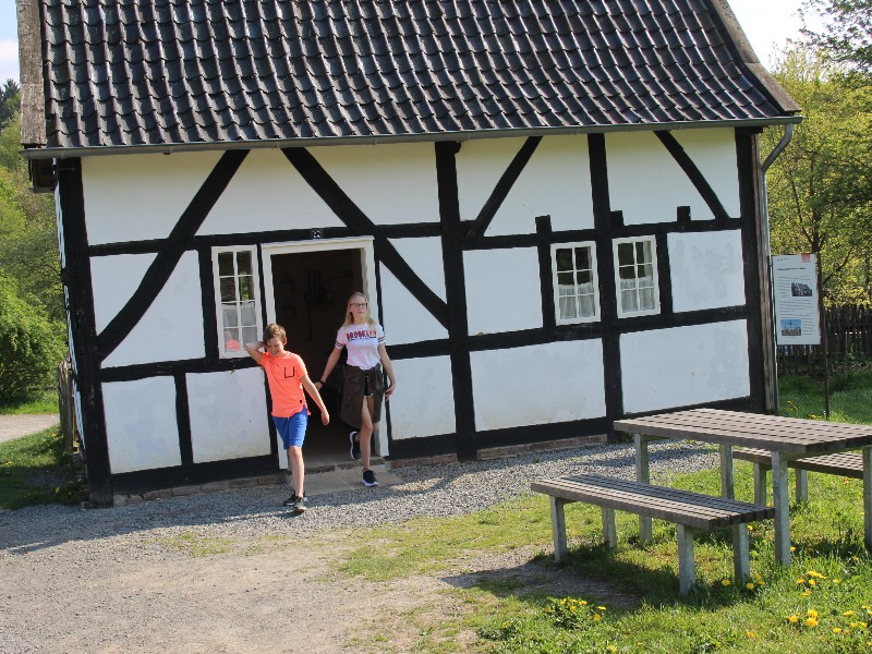 Zo, alles even geprobeerd binnen in het huisje