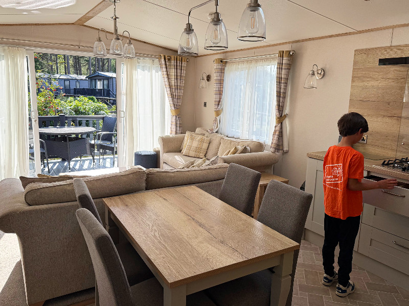 De fijne accommodatie van Hunters Quay Holiday Village