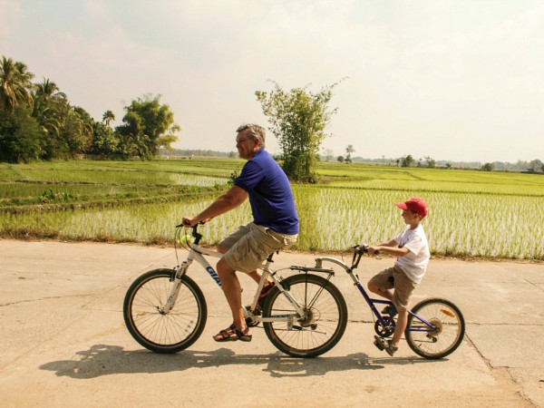 Thailand ontdekken op de fiets