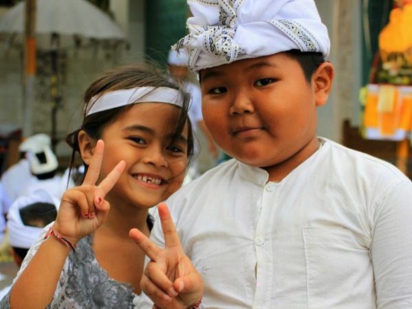 Ontmoet de local kids in Indonesië