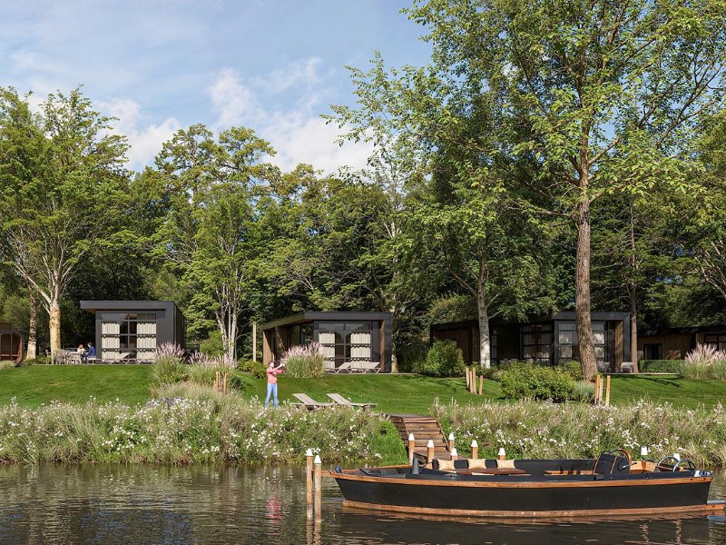 Mooie lodges aan de Vecht