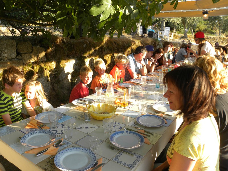 Maaltijden in de open lucht