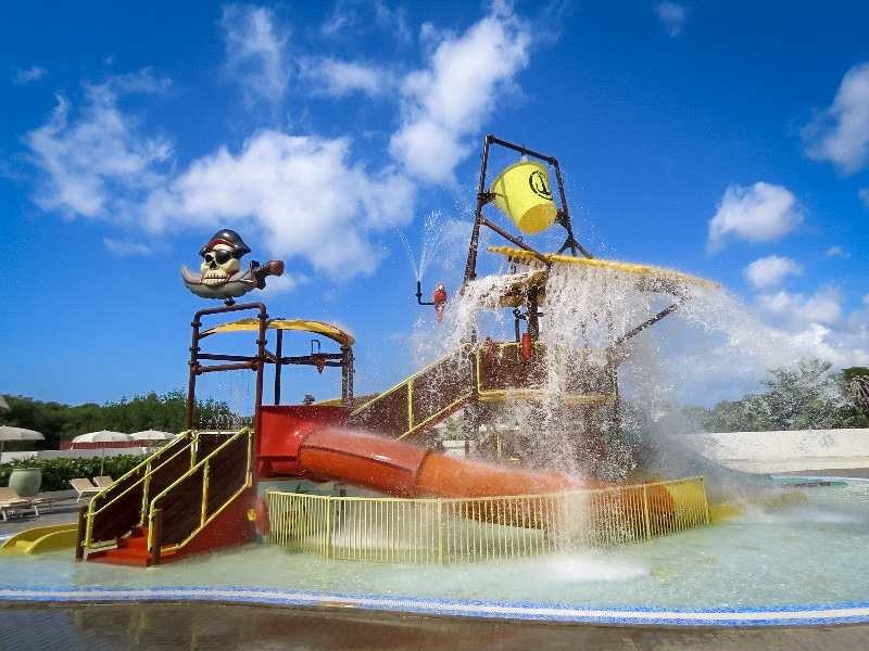 Het kinderbad van Mangrove Beach Resort