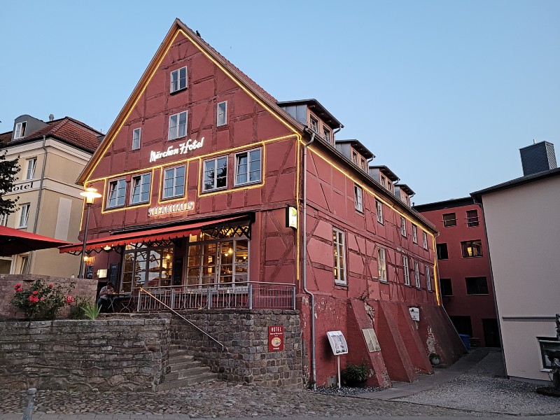 Het Märchenhotel op Rügen