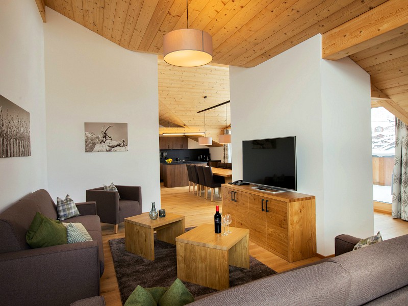 interieur van de appartementen Landal resort Maria Alm