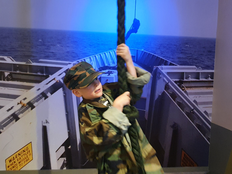 Er moet hard getraind worden om een echte marinier te worden