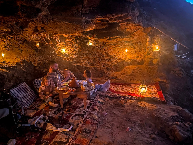 Dineren na de wandeling Perle de Sidi