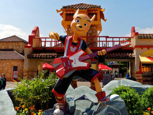 De mascotte van Walibi België