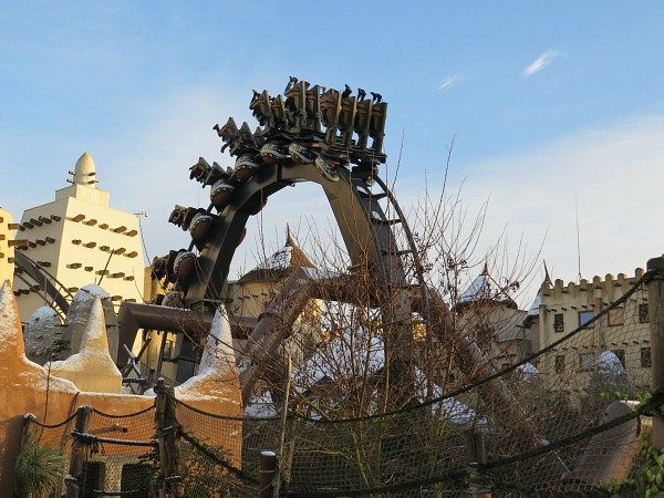 De Matamba achtbaan in Phantasialand