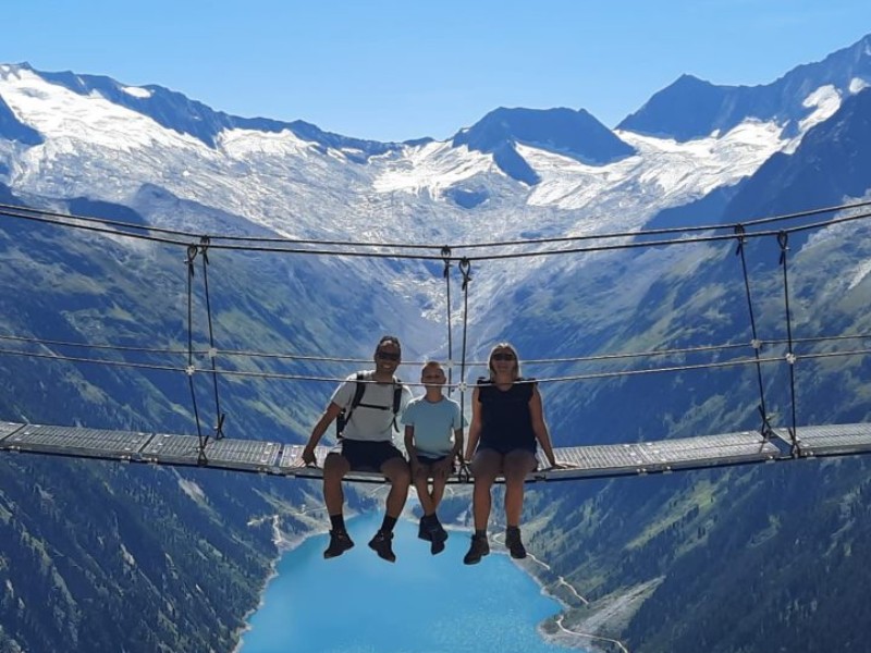 Mayrhofen, Panoramabrücke Olpererhütte