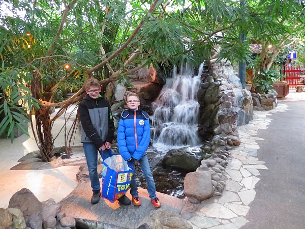 Waterval in de Market Dome