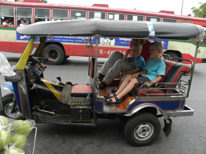 Leuk, zo'n echte tuk-tuk!