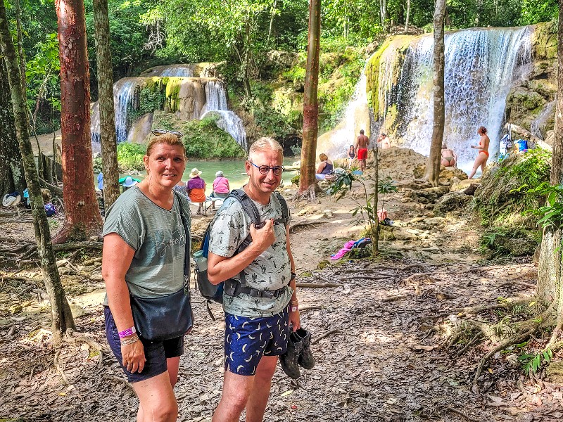 Prachtige watervallen van Roberto Barios in Chiapas