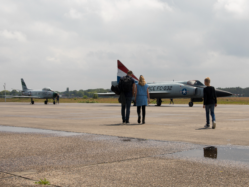 Ook buiten staan gave vliegtuigen