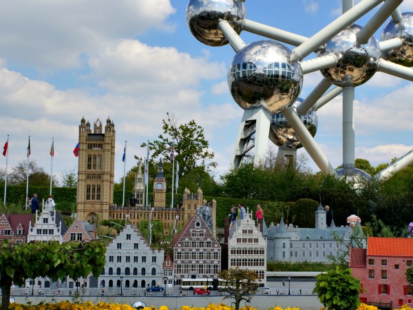 België, met mini Europa en Atomium in Brussel